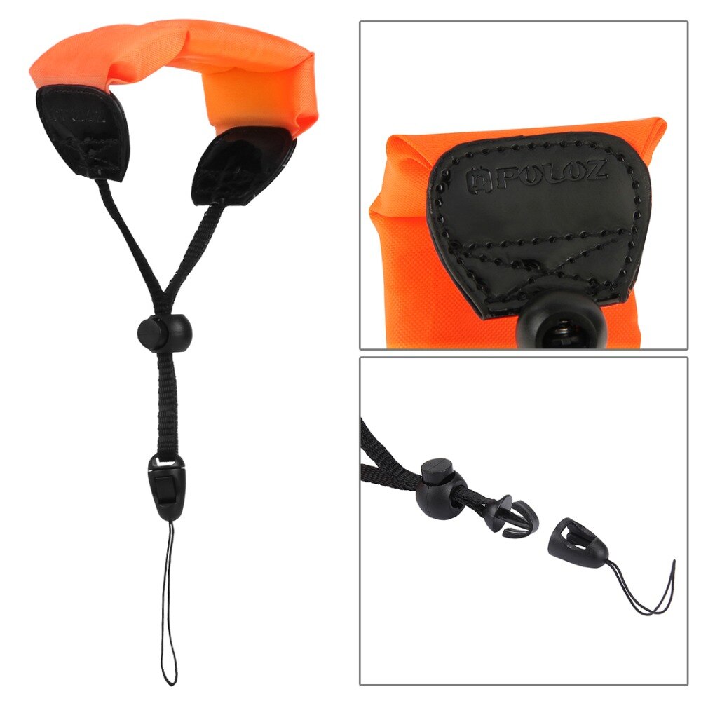 Macchina Fotografica impermeabile Cinghia Galleggiante Bobber Universale Braccialetto Galleggiante Palmare Subacquea Cinghia per GoPro