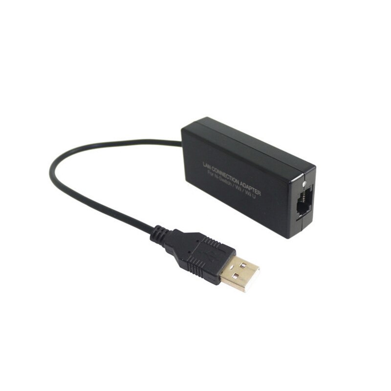 Pour Nintendo Switch/pour Wii/pour Wii U Lan adaptateur de connexion USB Ethernet carte réseau 100Mbps USB 2.0