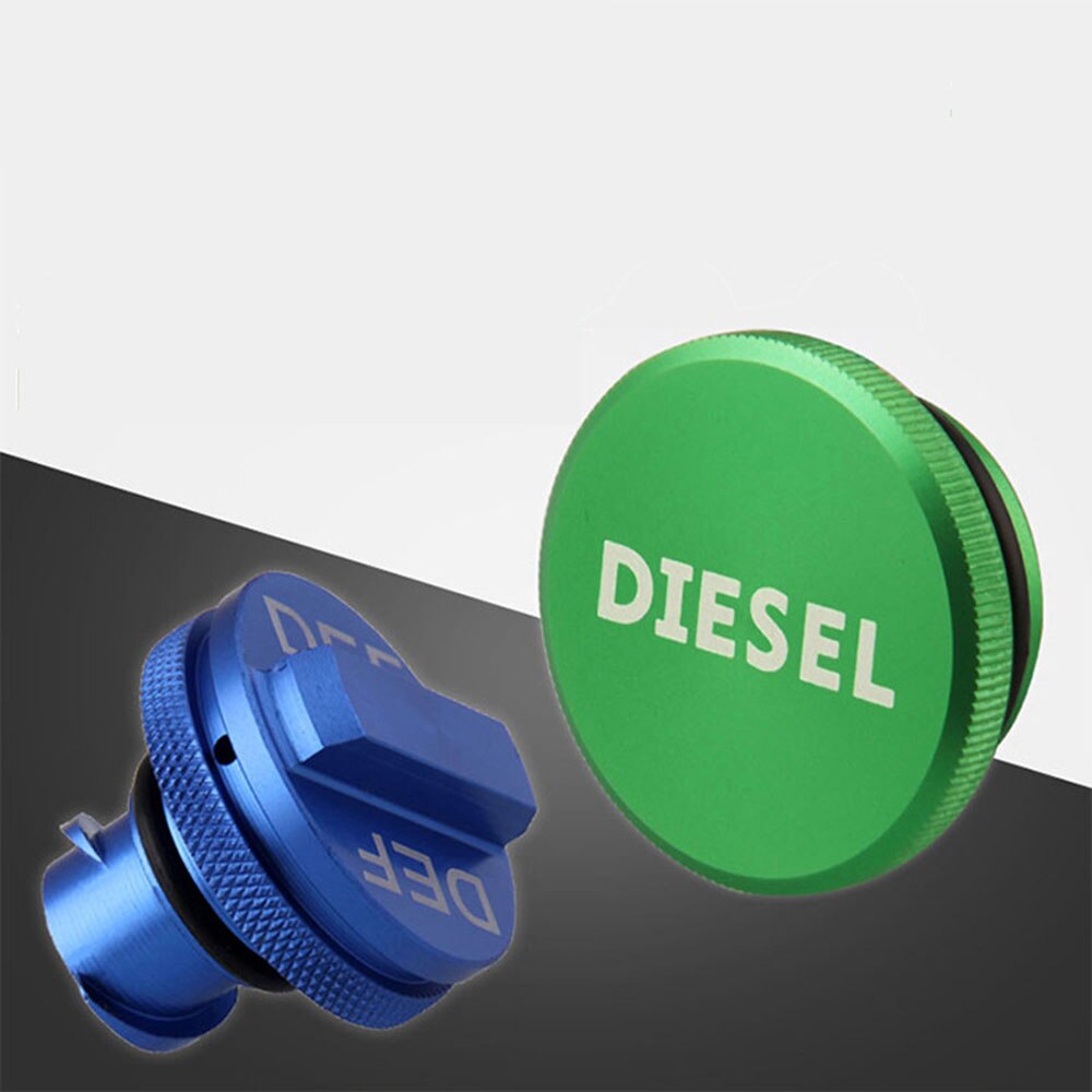2pcs Fuel Tank Cover Set Diesel DEF For Dodge Ram Truck 1500 2500 3500 Protector