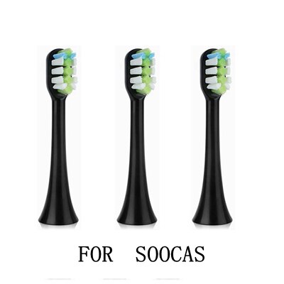 Wymienne głowice szczoteczek robić Xiaomi Soocas X3 robić SOOCAS / Xiaomi Mijia SOOCARE X1 X5 elektryczne końcówki robić szczoteczki: C