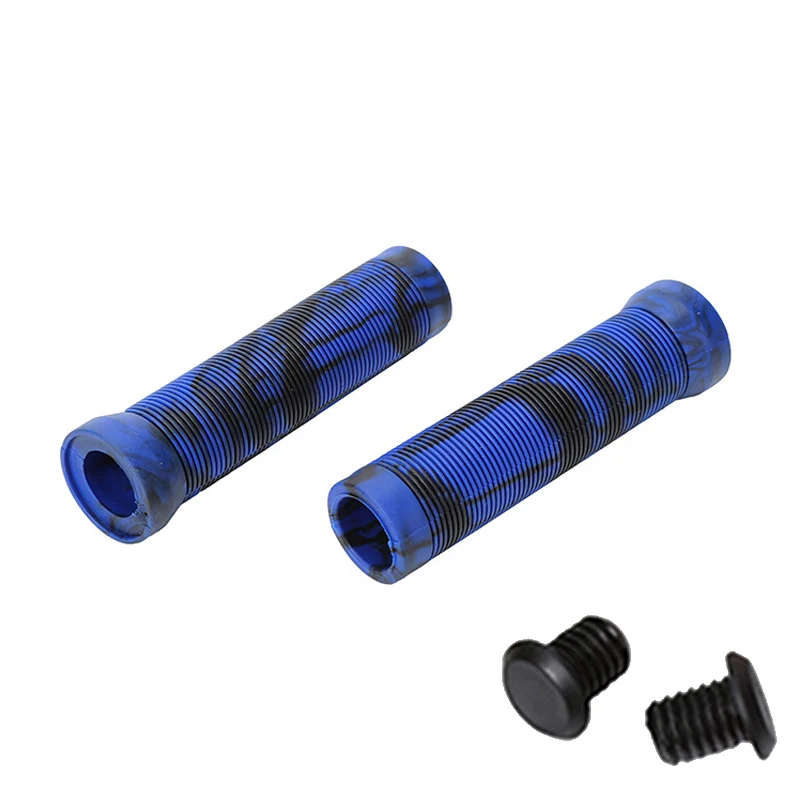 Punhos de borracha macia para guidão de bicicleta, manopla à prova d'água para mountain bike, à prova de poeira, antiderrapante: Café