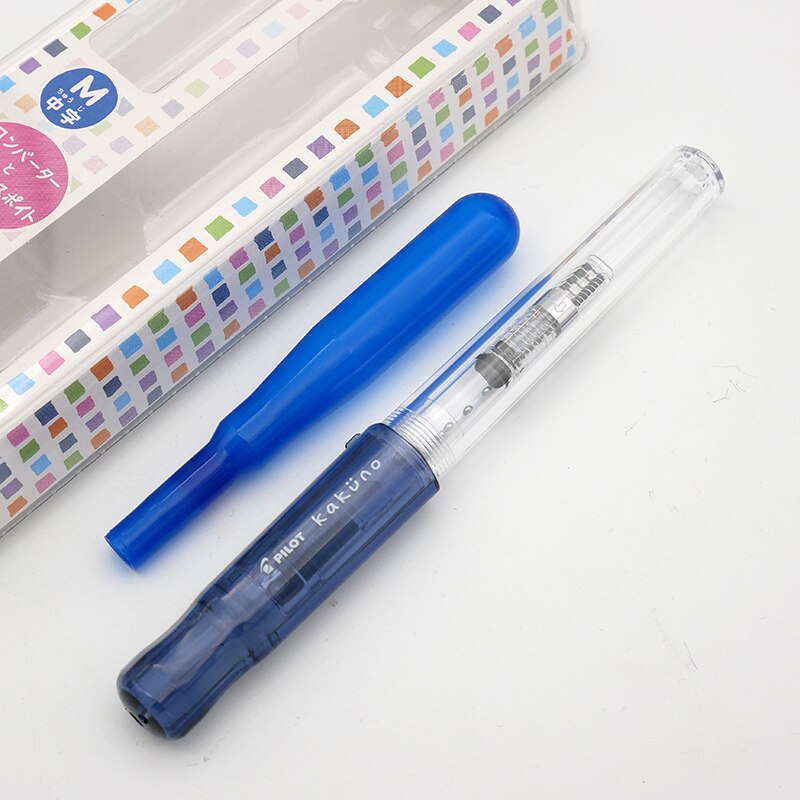 Kawaii Vulpen Originele Pilot Kakuno Inkt Pen Leuke Smiley Gezicht Briefpapier Kantoor Schoolbenodigdheden Beste Pennen Office: Royal Blue / EF 0.25mm