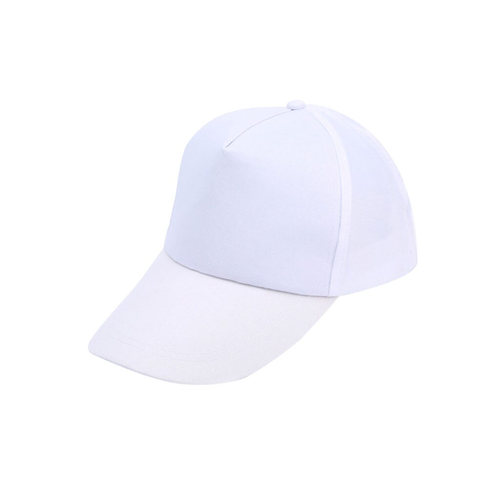 Summer Autumn Soild Men Women Baseball Cap Adhesion Hat HipHop Adjustable Cool Sunhat Casquette Gorras A526: WH
