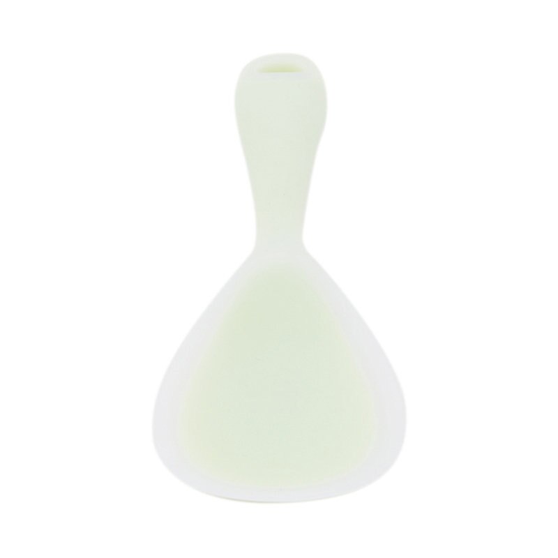 Rice Paddle Scoop Food Grade Heat Resistant Silicone Rice Spoon Heat Resistant Sushi Scoop Silicone Plastic Rice Paddle: green