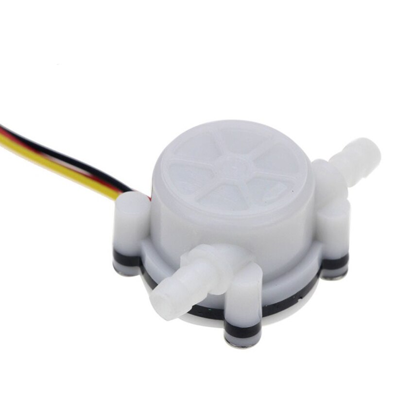 High Precision Water Flow Sensor Switch Hall Effect Flowmeter Fluid Meter Counter Connect Hosepipe 0.5-5L/min for Coffee Machine