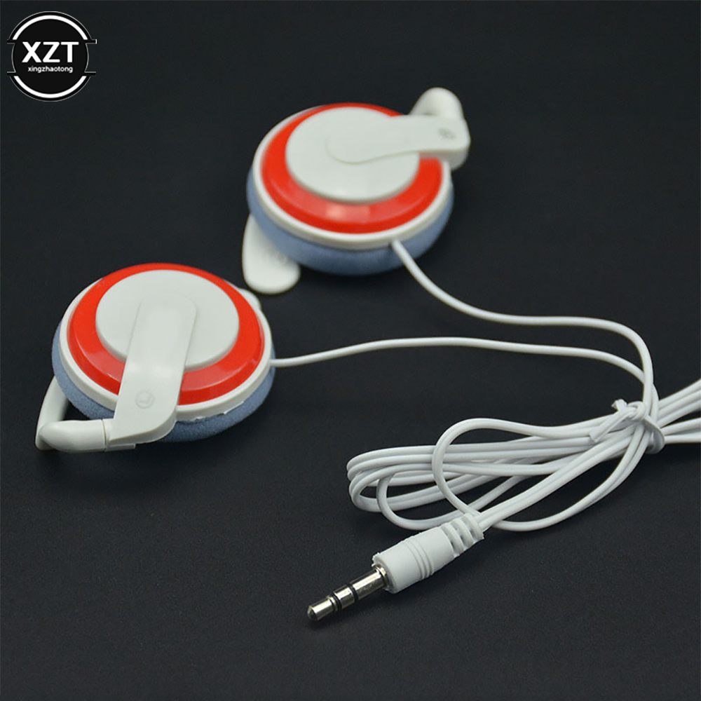 1 szt. 3.5mm słuchawki Stereo do biegania sportowe słuchawki przewodowe słuchawki douszne uniwersalne do telefonu komórkowego Sony Samsung Computer