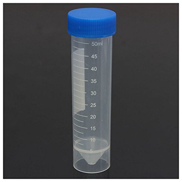 30pcs 50ml Vial Storage Container Test Tubes for Laboratory Lab