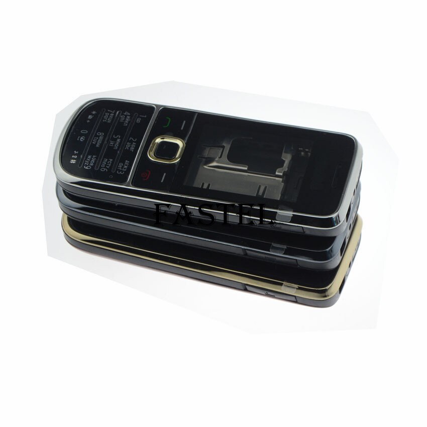 Voor Nokia 2700 Full Complete Mobiele Telefoon Behuizing Cover Case + Engels/Russisch/Arabisch Toetsenbord met tracking
