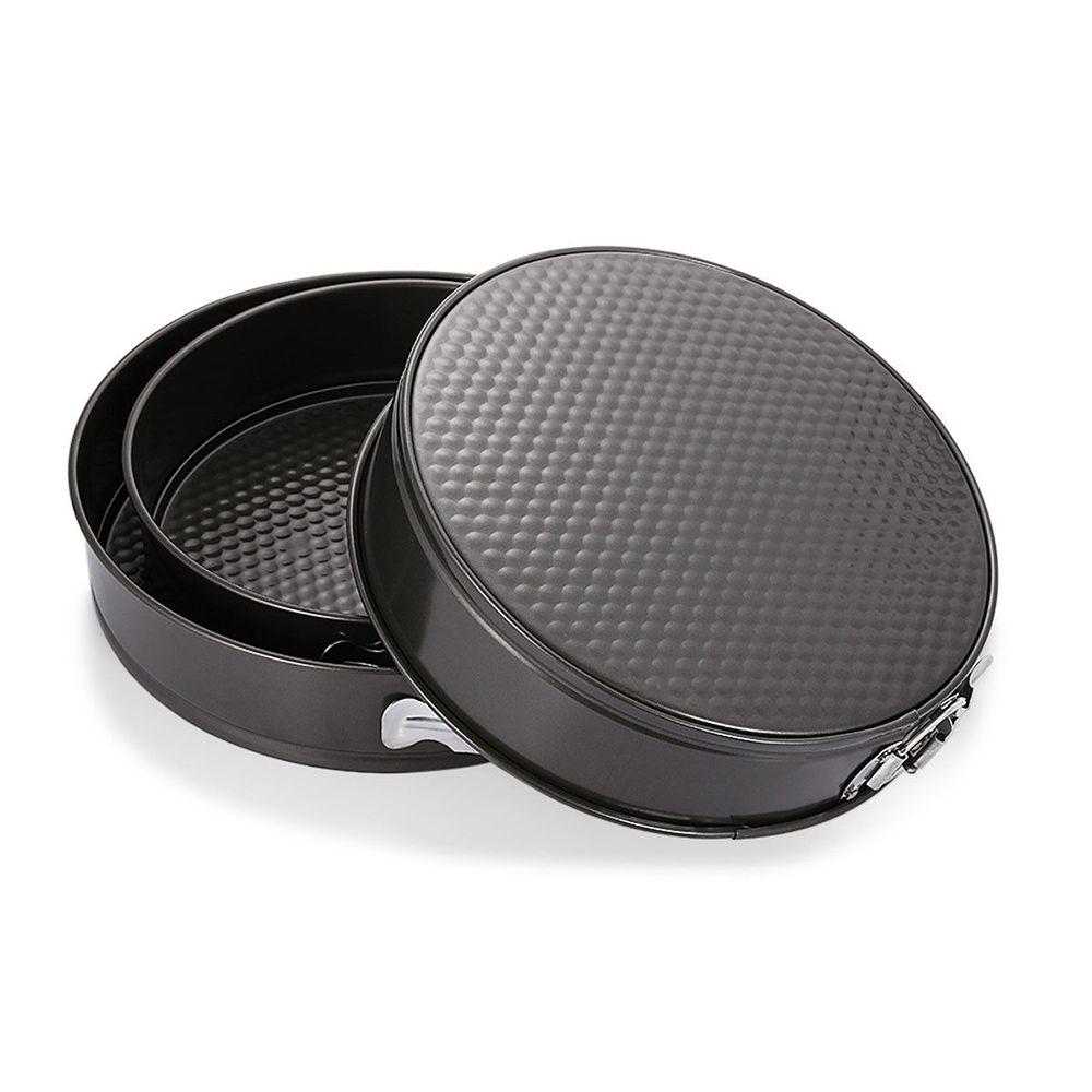 Mini rund kageform non-stick springform løs bund bradepande bakke kageform dekorationsværktøj