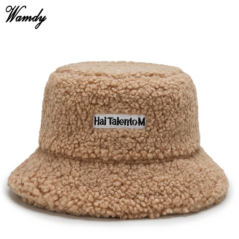 Gorro de pescador de punto de lana de cordero para hombre y mujer, gorro de pescador de lana de cordero, Unisex, a la , informal, para viaje al aire libre, tapa plana