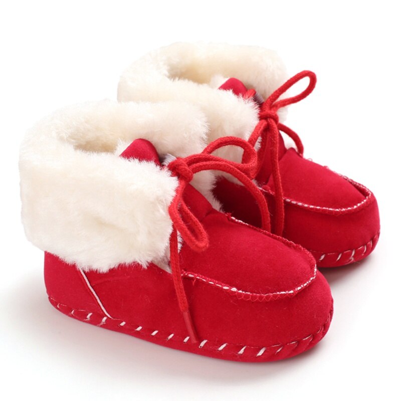 Winter Warm Peuter Baby Baby Meisjes Jongens Warm Anti-Slip Casual Sneakers Peuter Zachte Zolen Wandelschoenen: R / 2