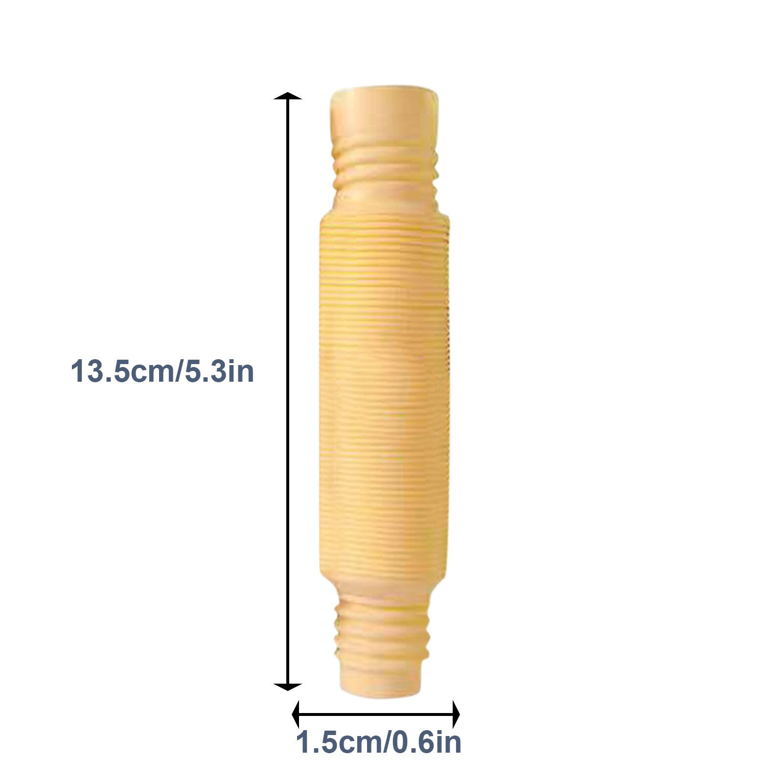 1Pcs Colorful Plastic Pop Tube Coil Magical Toys Circle Funny Toys Early Puzzle Educational Folding Magical Figet Toy