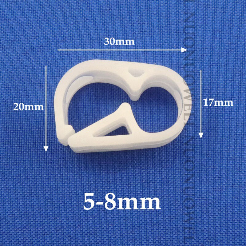 5-20pcs 3~18mm Adjustable PE Plastic Water Stop Clamp Fish Tank Soft Hose Pipe Flow Regulator Control Robert Clamp Switch Damper
