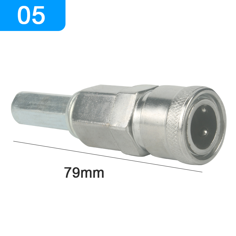 Telescopic Linear Actuator Attachment Metal Adapter Vac-u-Lock Attachments Quick Plug Turn 3XLR Connector Head Metal: Blue