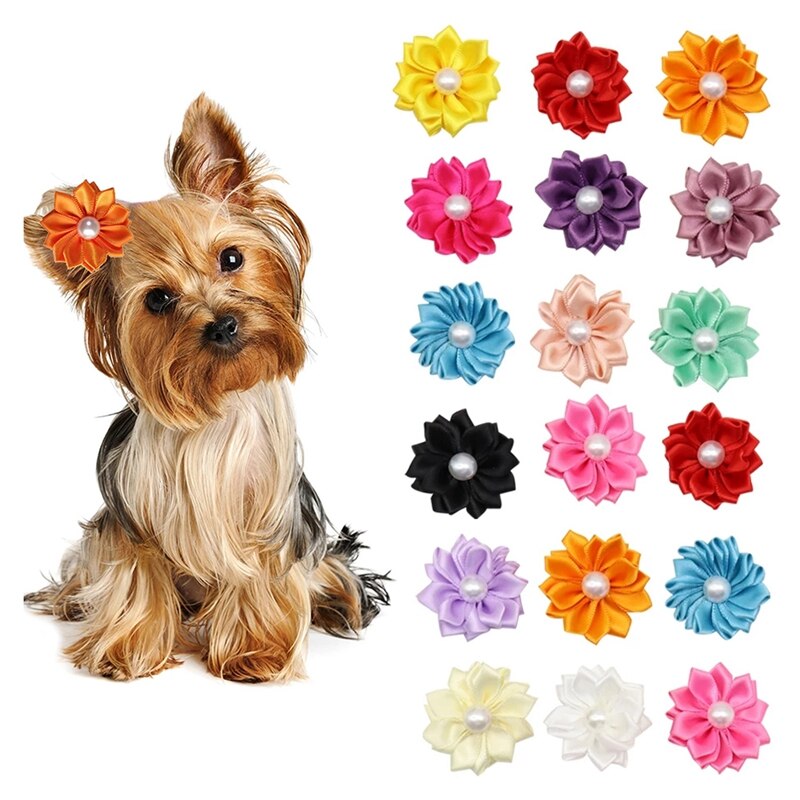 10 Stks/set Hond Bows Duurzaam Hond Acessorios Huisdier Haarspelden Voor Puppy Kitten Mooie Dierbenodigdheden Leuke Kat Hoofddeksels Kat Hoofd decor