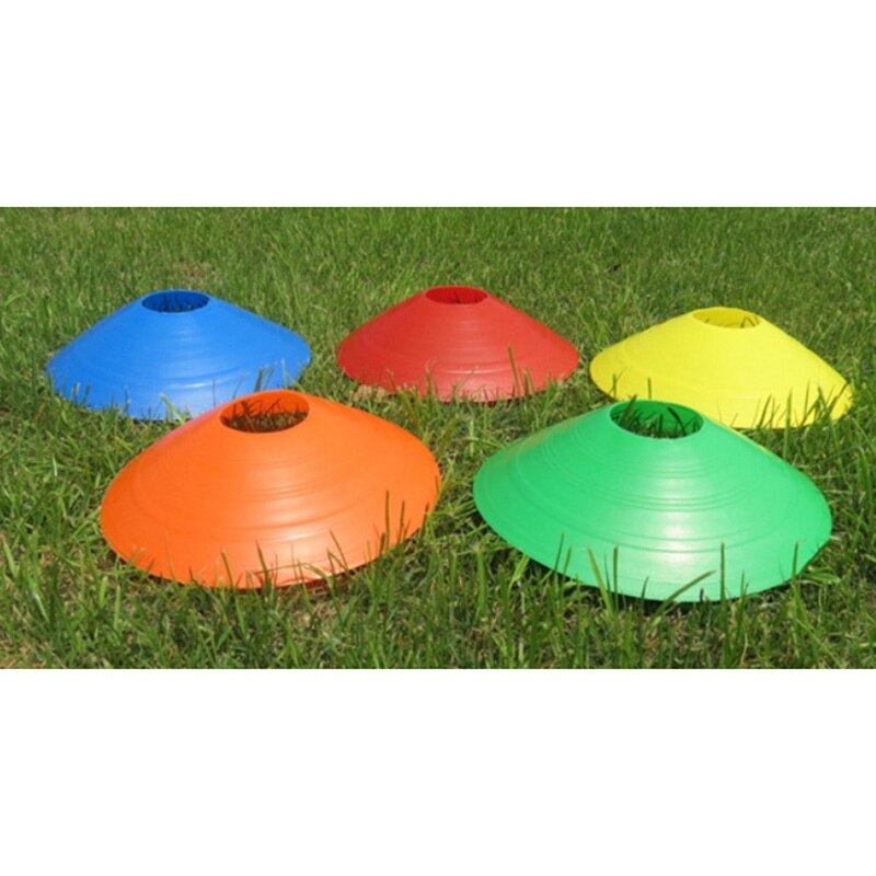 50Pcs Multicolor Voetbal Training Disc Cone Voetbal Veld Mark Training Disc Sport Apparatuur Accessoires