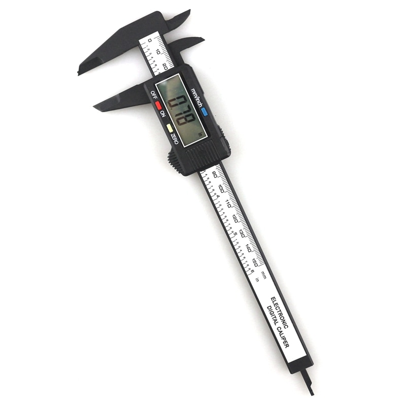 150mm digitale schuifmaat precisie schuifmaat elektronische schuifmaat meetinstrument binnendiameter buitendiameter