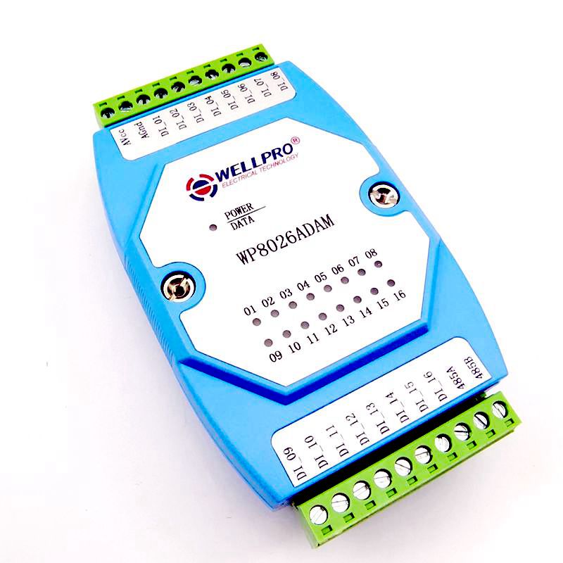 Digital input modul Schalt modul Isoliert 16-kanal DI MODBUS communication-WP8026ADAM