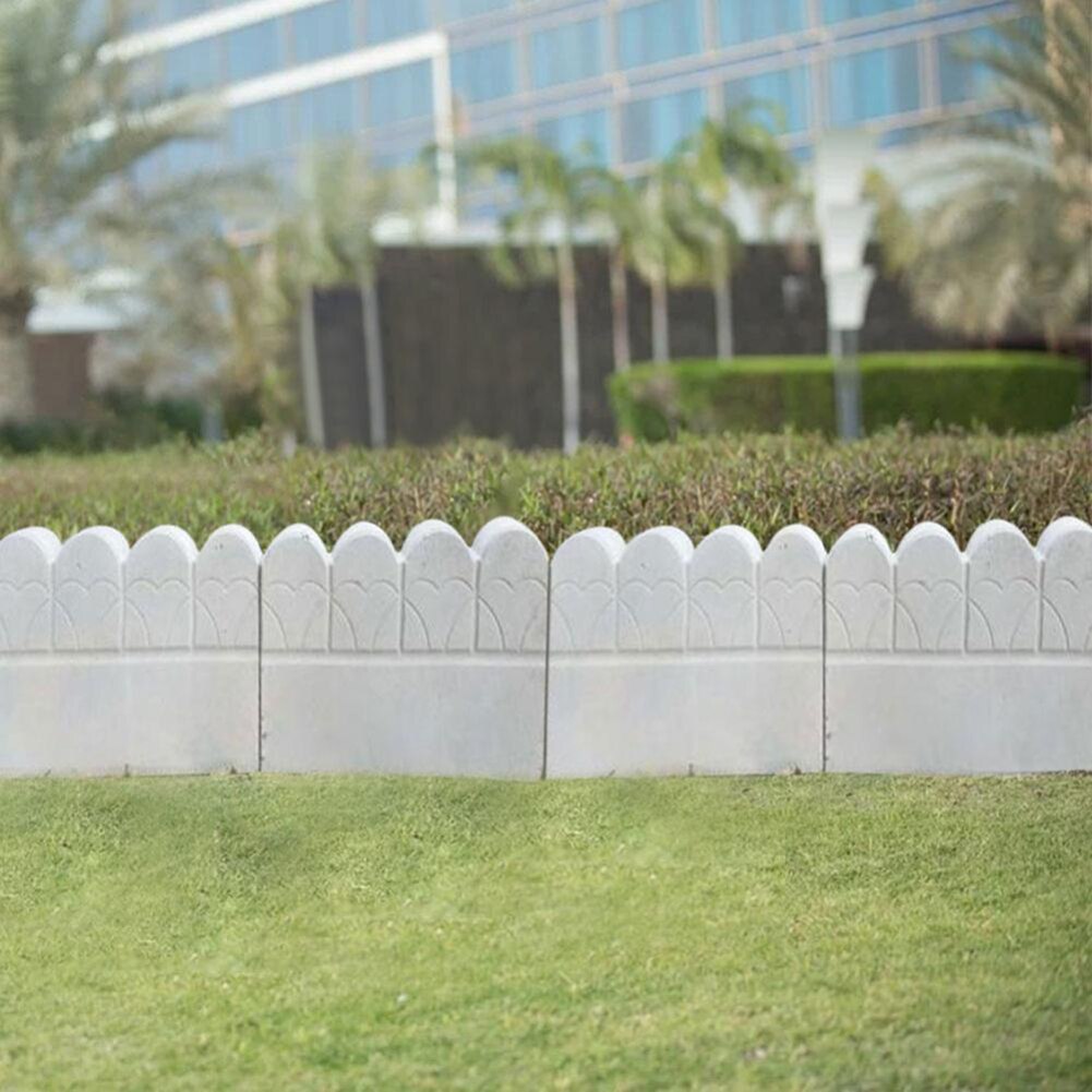 Fence Concrete Mold, Brick Cement Mould Garden Path Plastic DIY Tool Courtyard Garden Fence Mold Pavement Paving Moulds