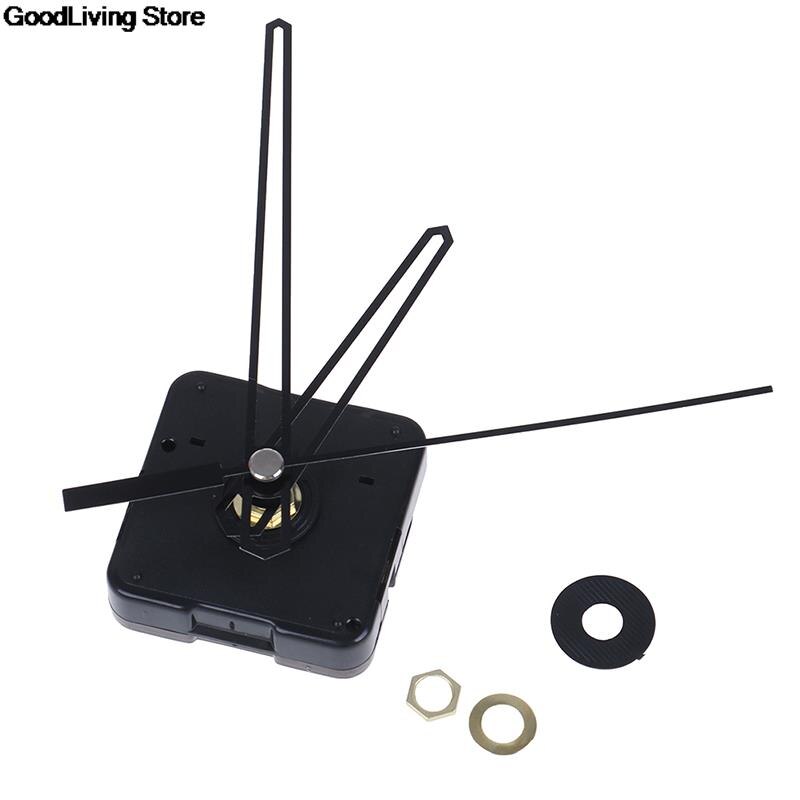 1PCS Mute Quartz Wall Clock Alarm Clock Movement Mechanism DIY Replacement Part Set Repair Part Kit 55x55x16mm: black