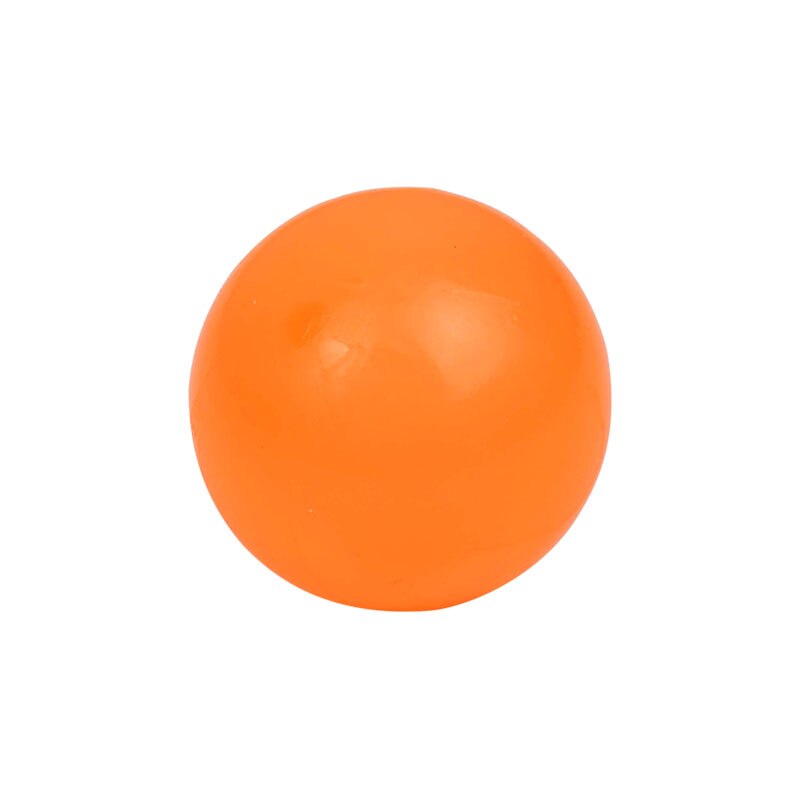Boule lumineuse de couleur haute élastique, jouet qui brille dans la nuit, décoration de la maison, pour enfants: 1pc orange
