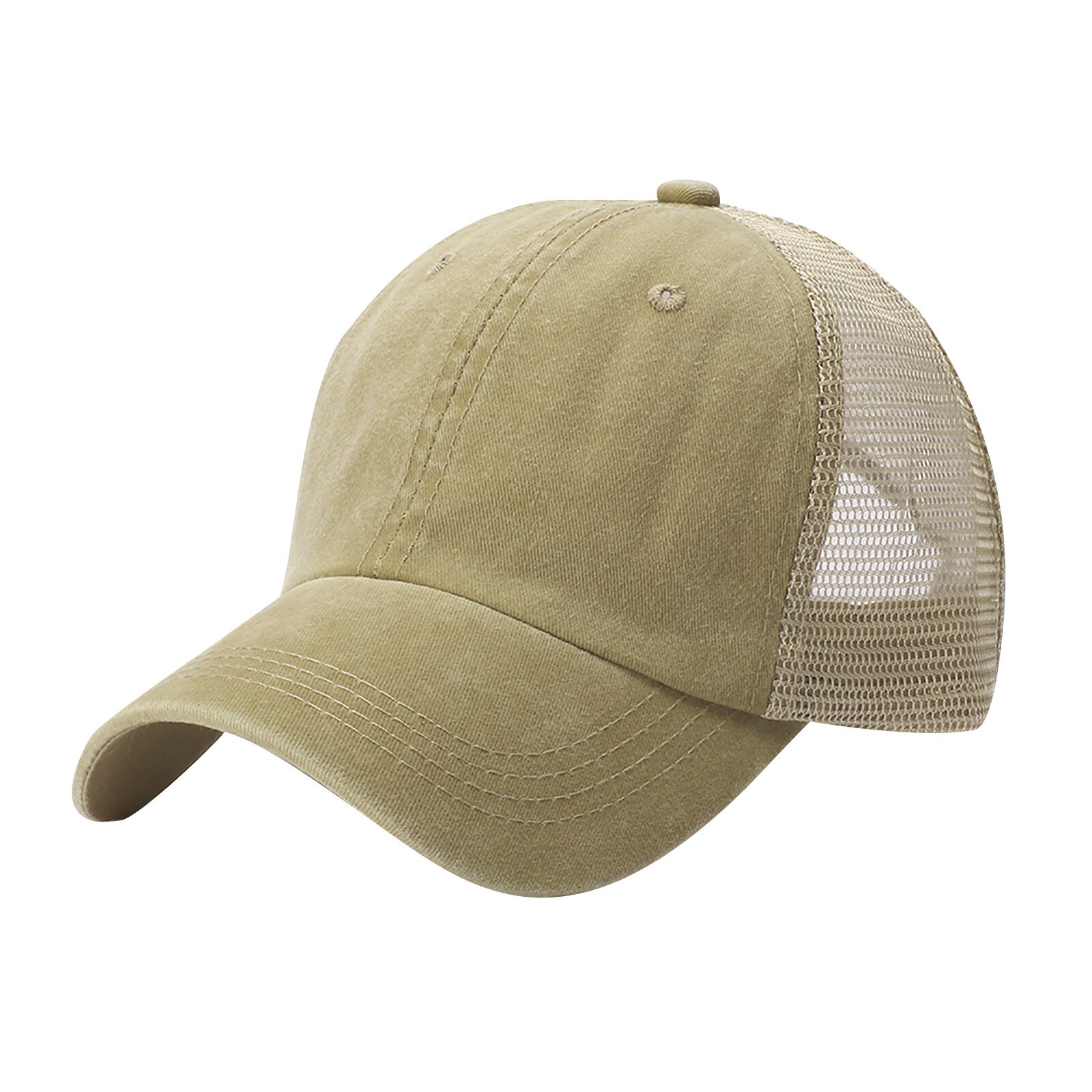 Gorro de Hip Hop para mujer, ropa de calle de malla, retales, estampado, protección solar, combina con todo, sombrero de pesca
