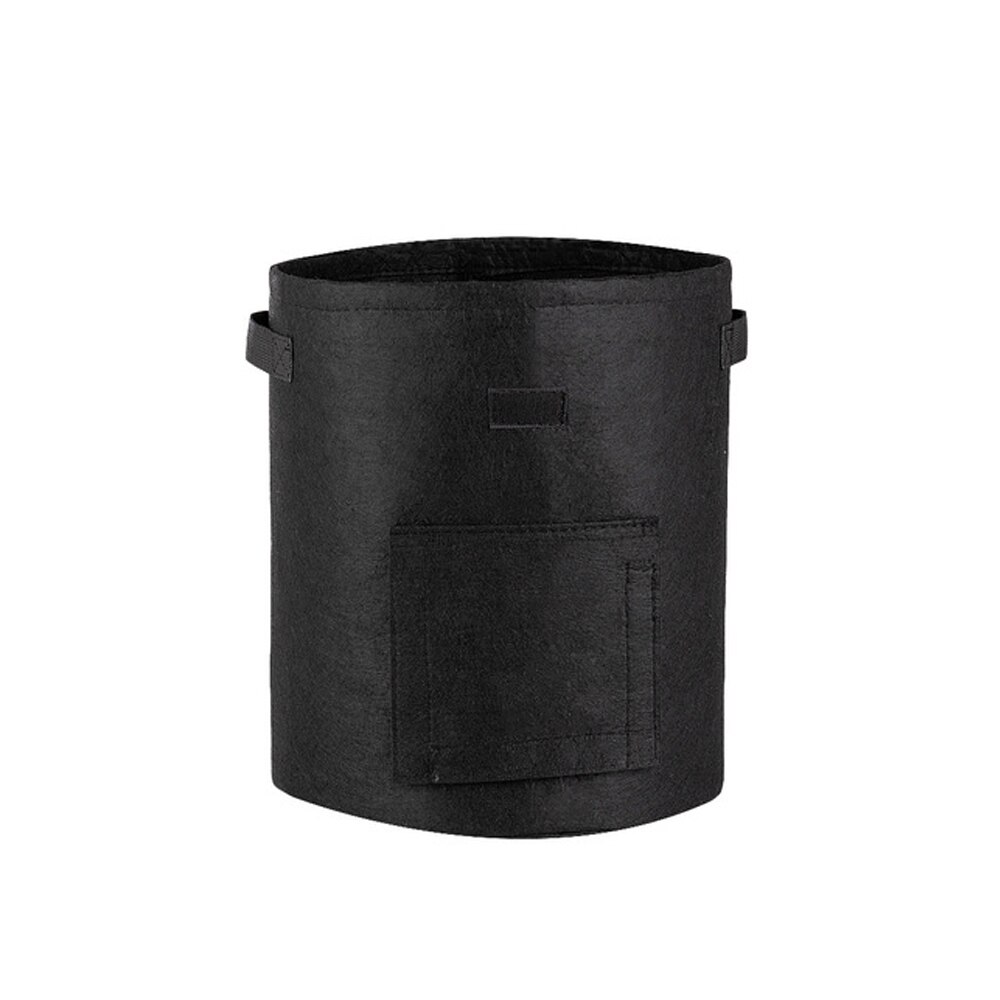 Spring Storage Container Vegetable Tomato Planting Bag Potato Grow Pot Practical Garden Patio Balcony Plant Grow Bag: 2 Black