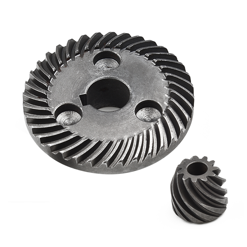 Ersatz Spirale Kegelrad Winkelschleifer Ring Set Silber Ersatzzubehör Werkzeuge 2 Stück für Makita 9553 Metallteile