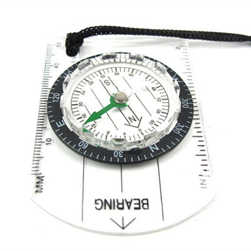 Portable Outdoor Multi-Functional Compass Refers To The North Needle Map Scale Scale Outdoor Equipment Compass