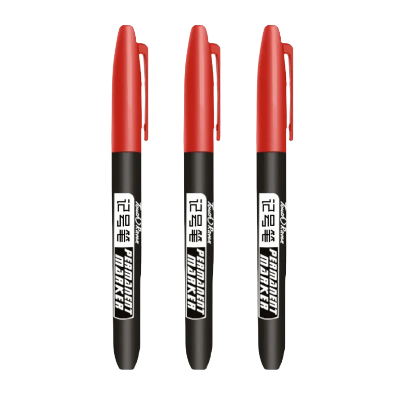 Rotulador permanente, marcadores de dibujo a base de aceite, tinta impermeable, bolígrafos para bocetos, juego de rotuladores de pintura para pintura rupestre, cerámica y vidrio: Morado