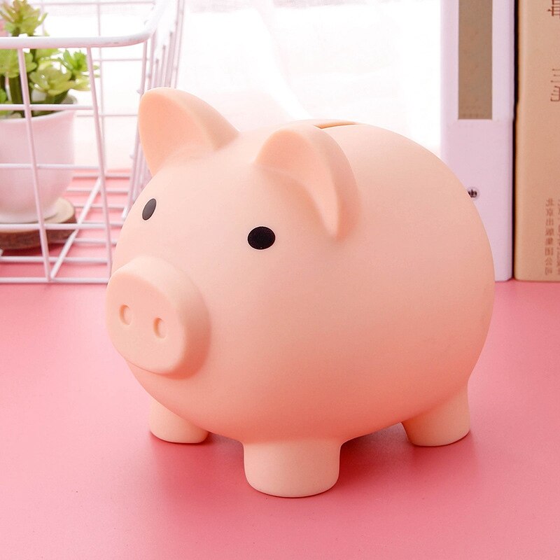 Piggy Spaarpot voor Kinderen Cartoon Spaarpotten Home Decor Kinderen Banking Speelgoed Bureau Ornamenten Nieuwjaar Kerstpakketten voor kids: 1 L