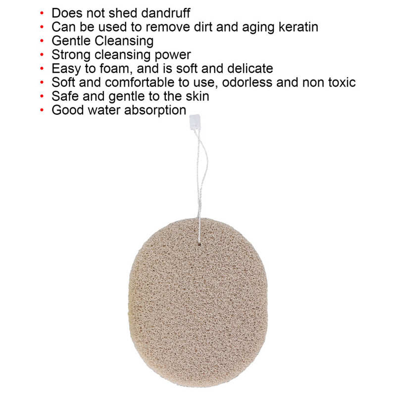 Face Sponge Cleanser Facial Sponge Safe Portable for Exfoliating for Removing Makeup for Cleansing