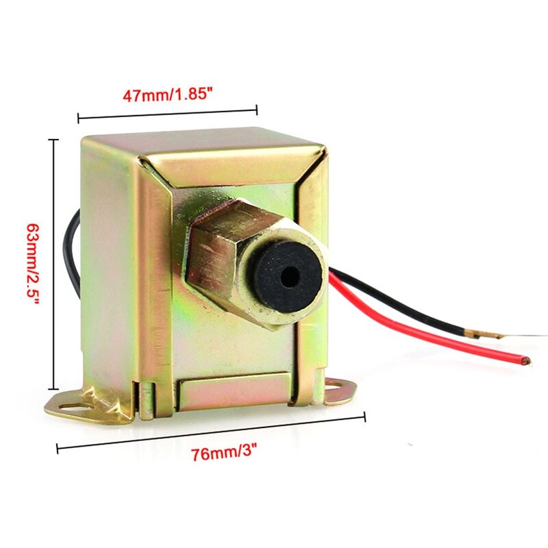 12V General Electronic Fuel Pump, Car Modified Car Fuel Pump Gasoline Pump 4-6Psi Pump