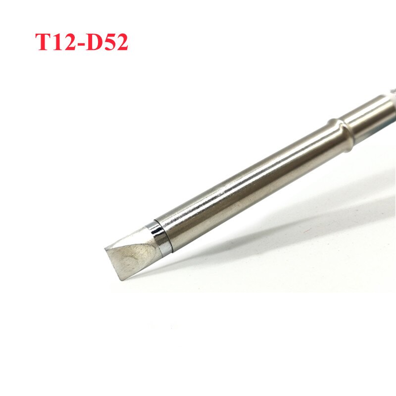 T12 Soldering Solder Iron Tips T12 Series Iron Tip For Hakko FX951 STC AND STM32 OLED Soldering Station Electric Soldering Iron: T12-D52