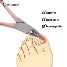 Nueva cortadora de uñas, alicates para las uñas de los pies para las cutículas, alicates para la tijera de recorte, herramienta de manicura y pedicura de acero inoxidable