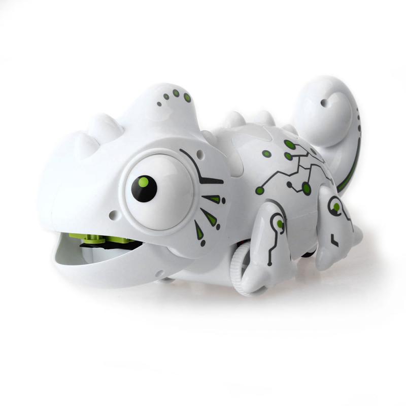 Robot de juguete para niños, modelo de mascota camaleón a Control remoto con animales a Control remoto de 2,4 GHz, para niños y niñas, juego mental