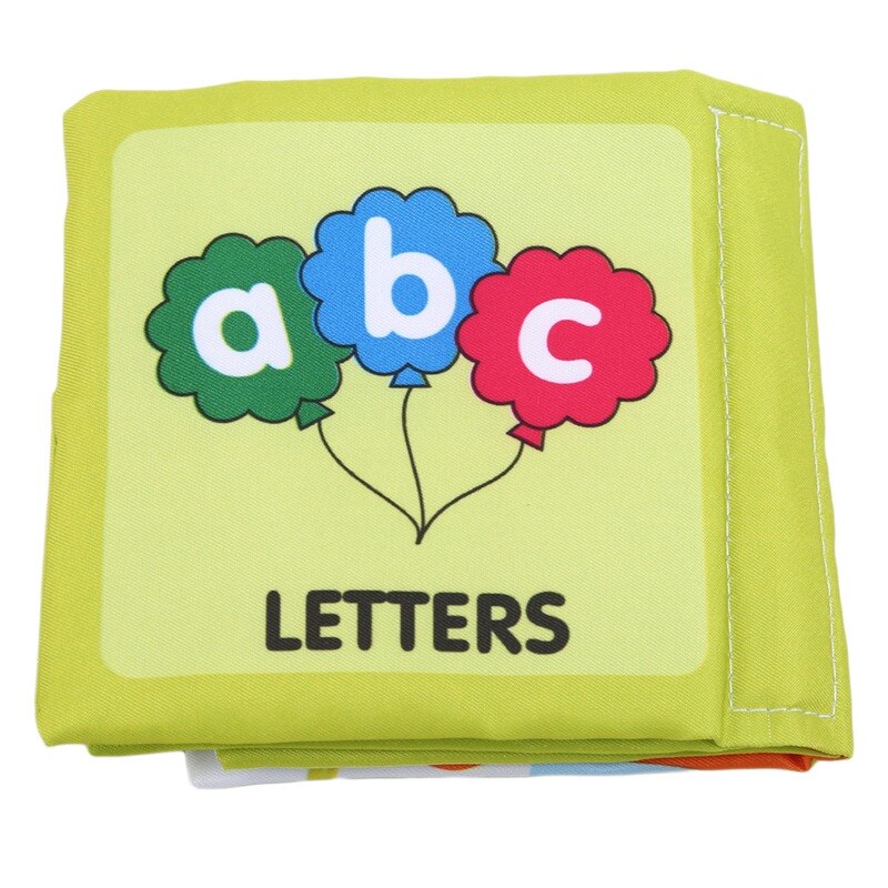 Baby Speelgoed Doek Boeken Zachte Baby Boeken Geritsel Geluid Baby Rustig Boeken Zuigeling Vroeg Leren Educatief Speelgoed 0 -12 maanden Rammelaars: Style 2 Letter