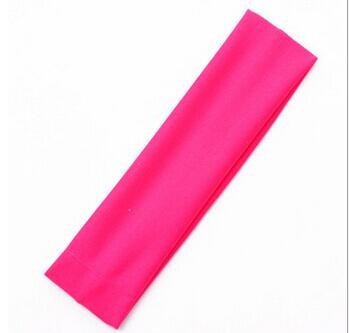 Multicolor Duurzaam Zweet absorberende Yoga handdoek haarband voor Yoga en pilates oefening #2080 B1: Rose