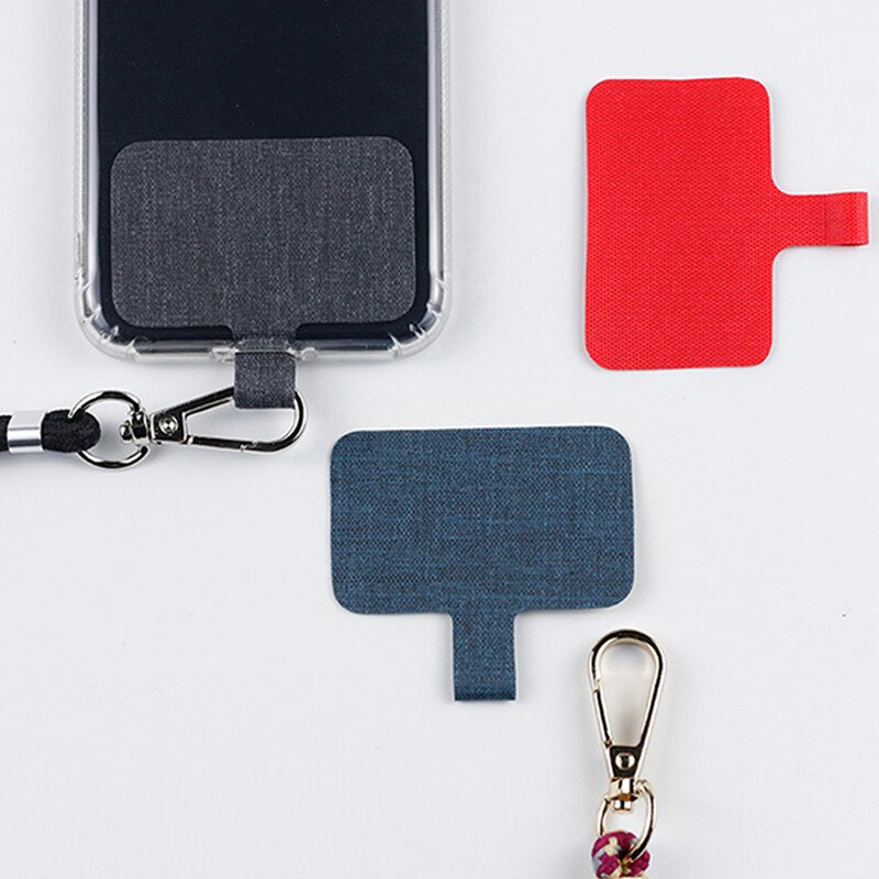 Ingebouwde Telefoon Geval Lanyard Vaste Clip Patch Universele Telefoon Veiligheid Anti Smartphone Lanyard Assist Tool