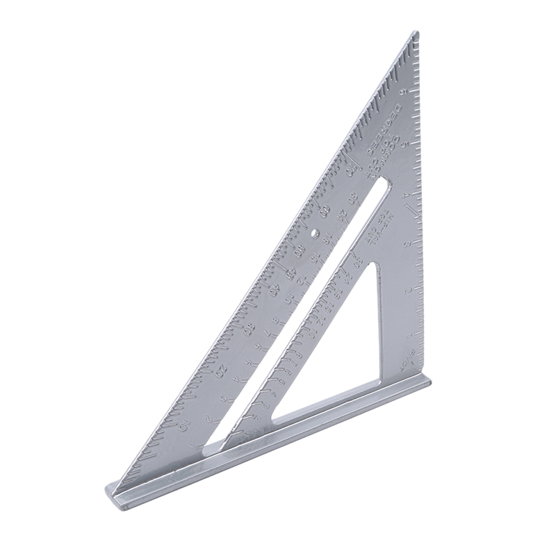Triangle Ruler Unit Triangle Ruler Aluminium Alloy Carpenter Set Squar... – Grandado