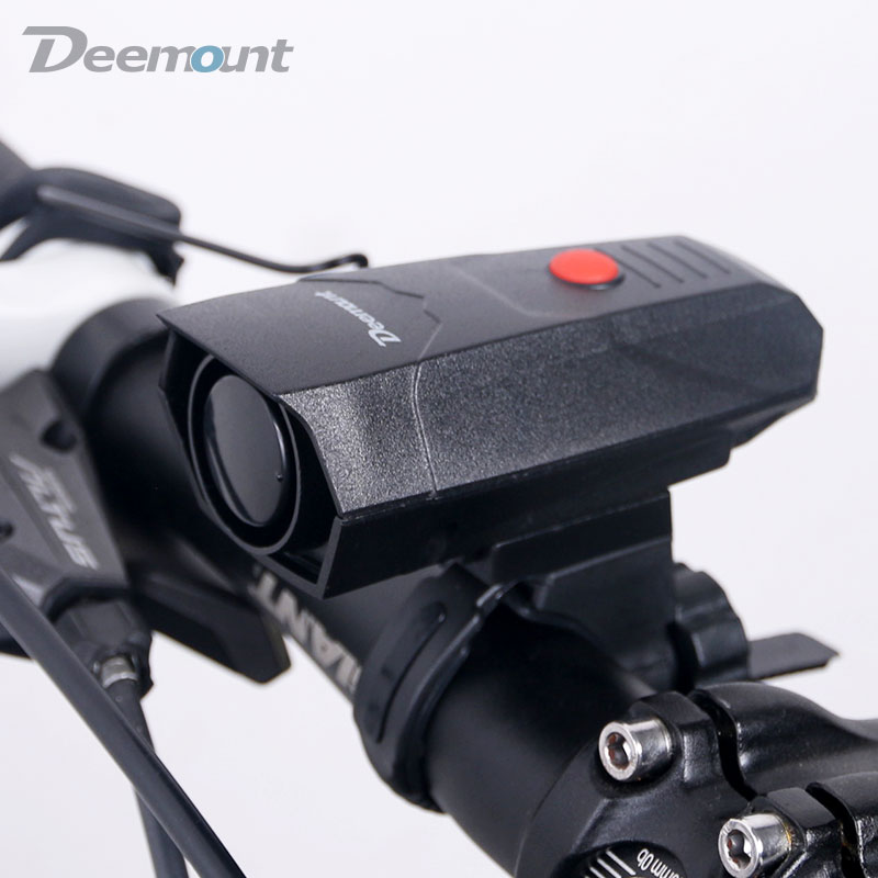 Anello Campanello Elettrica 120dB Ciclismo Bici Campana USB Ricaricabile Impermeabile Anti-polvere Corno per Road Bike(Nero) (2PCS) Biciclette e pezzi di ricambio