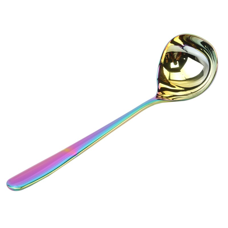 Miso Suppen Löffel Aus Edelstahl - Doppelkopf Rührlöffel Mit Messkugeln