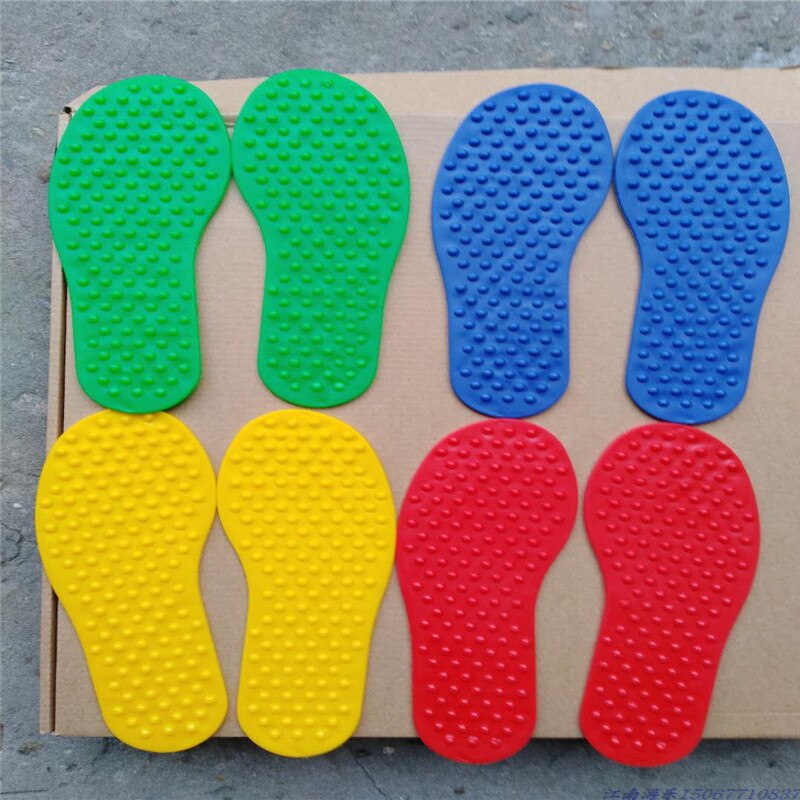 Jeu mains et pieds, jouets d'extérieur pour enfants, tapis de jeu pour le saut, Sport, activités et maternelle