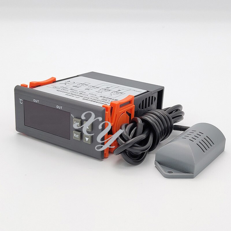 ZY-9080B Intelligent Digital Temperature Humidity Controller Electronic Control Switch for Greenhouse Incubation and Breeding