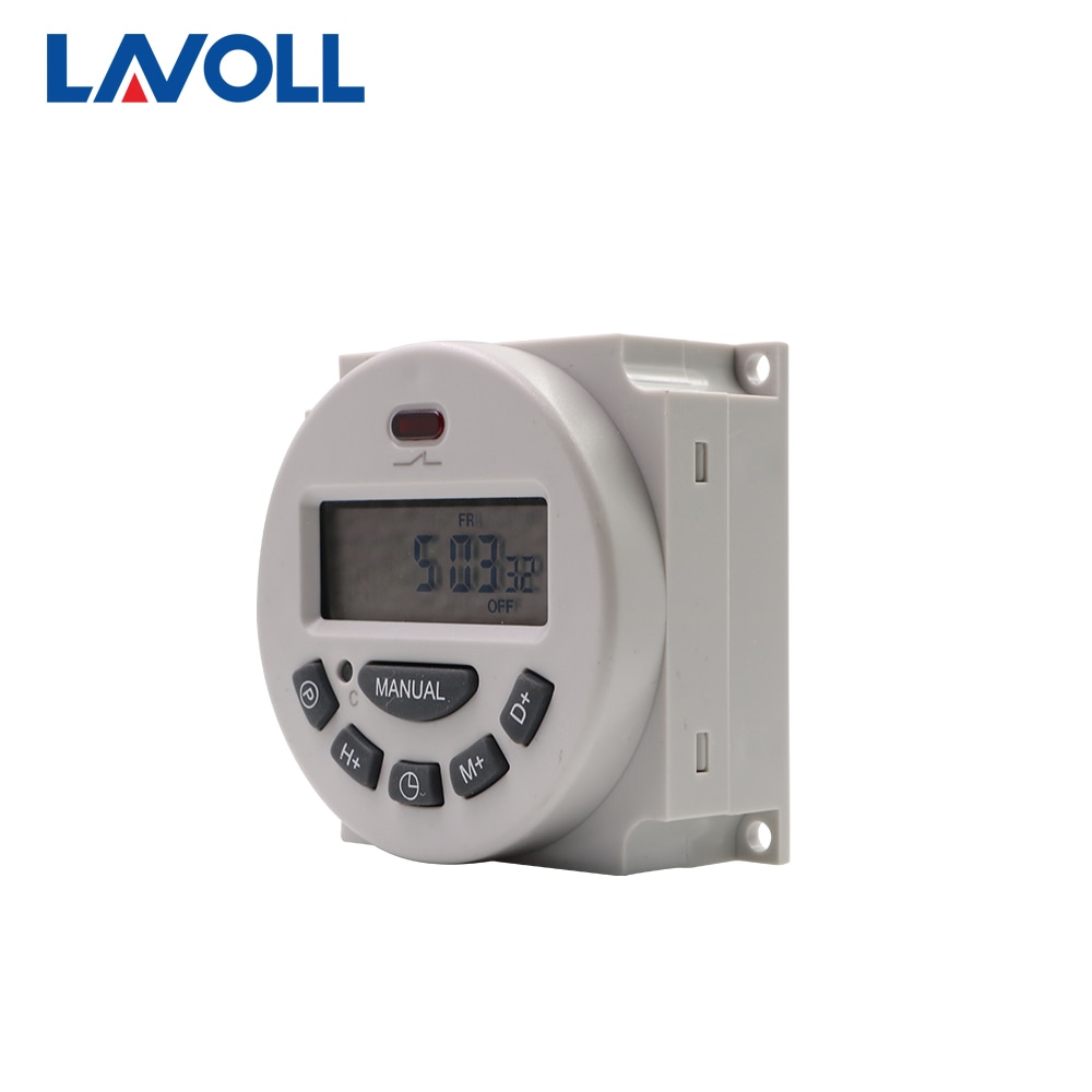 12v 7 day timer Weekly programmable timer switch electronic timer 220v digital timertimer switch for fan