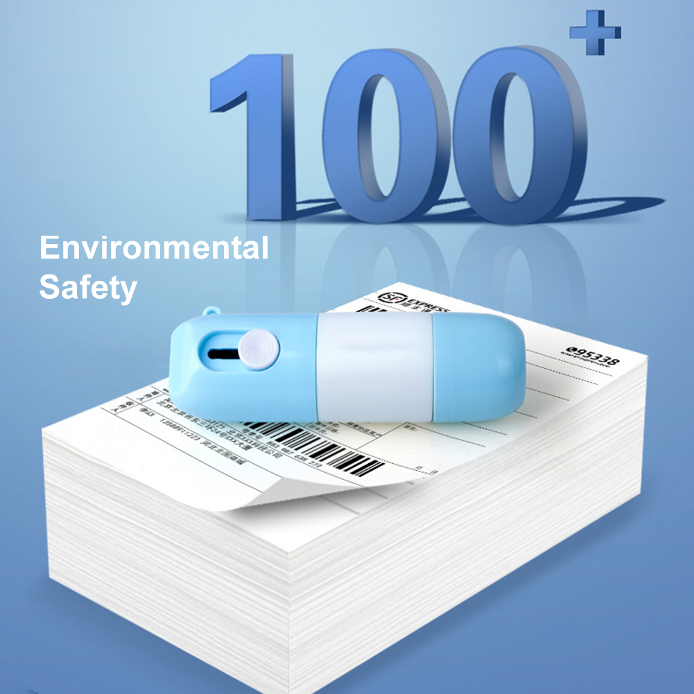 Correcteur de papier thermique avec couteau, correcteur de Protection de confidentialité des informations sur les données, correcteur pour étiquettes, outil de modification des factures