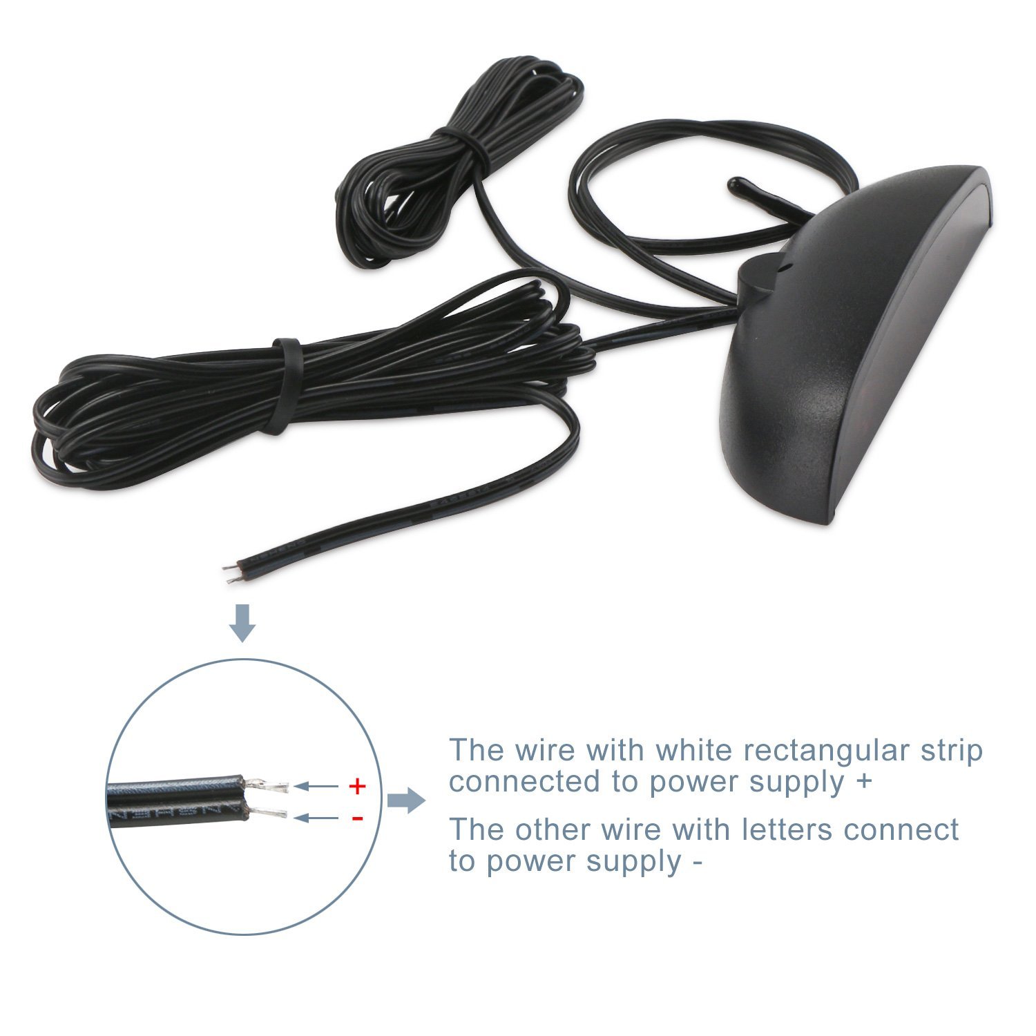 Reloj LED para coche, termómetro de 24 horas, medidor de temperatura interior y exterior, Monitor Digital de voltaje de batería, voltímetro DC 8 ~ 28V