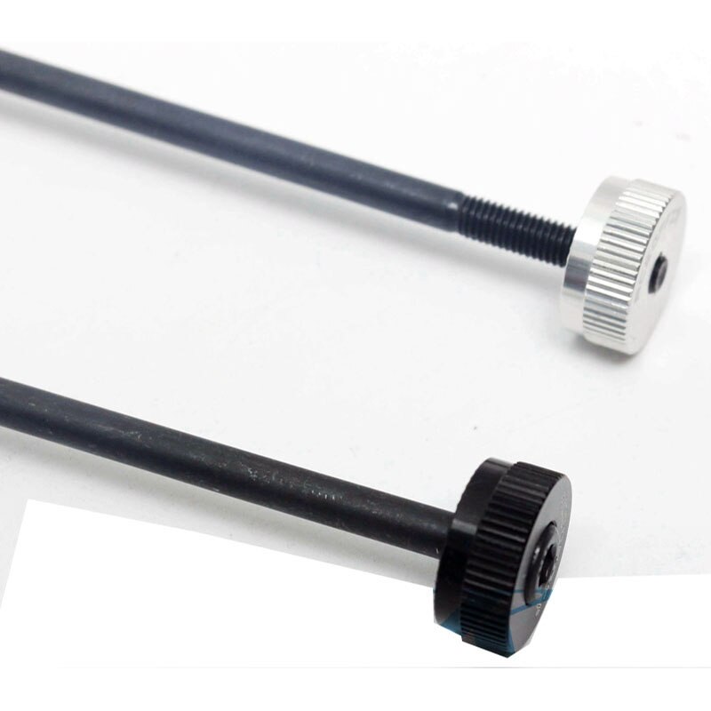 Aceoffix-eje de cubo para bicicleta plegable Brompton, liberación rápida, alta resistencia, 74mm, 100mm