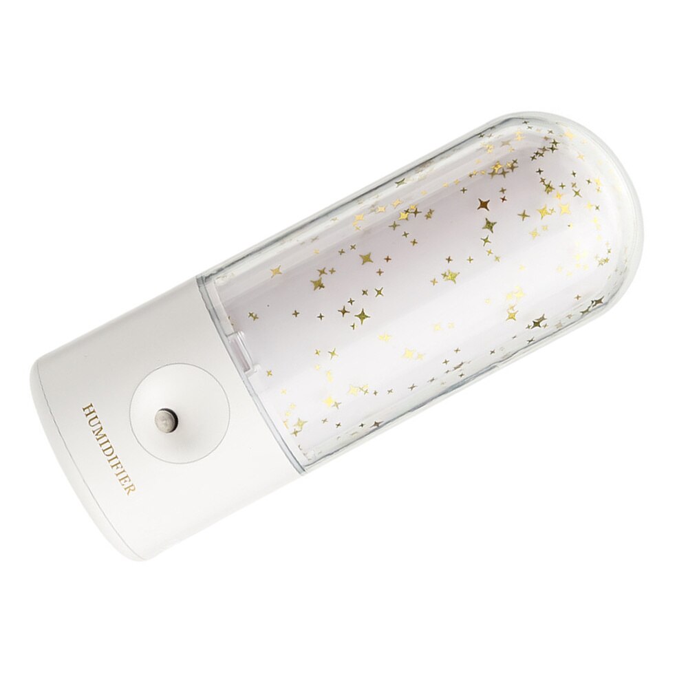 Starlight Night Light Humidifier Large Capacity Humidifer Car Nanometer Air Purifier ): White