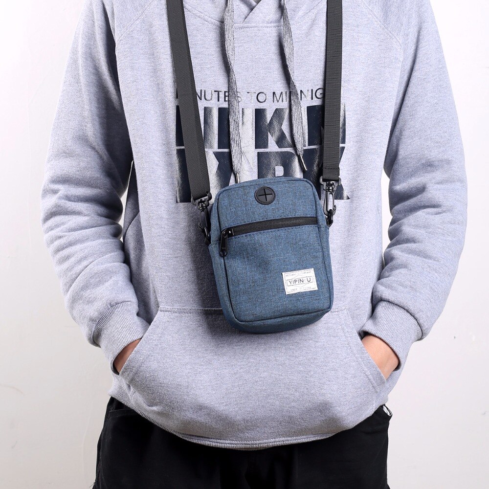 Man Bag Men Diagonal Mini Shoulder Multi-Function Mobile Phone Bag Outdoor Sports Bag